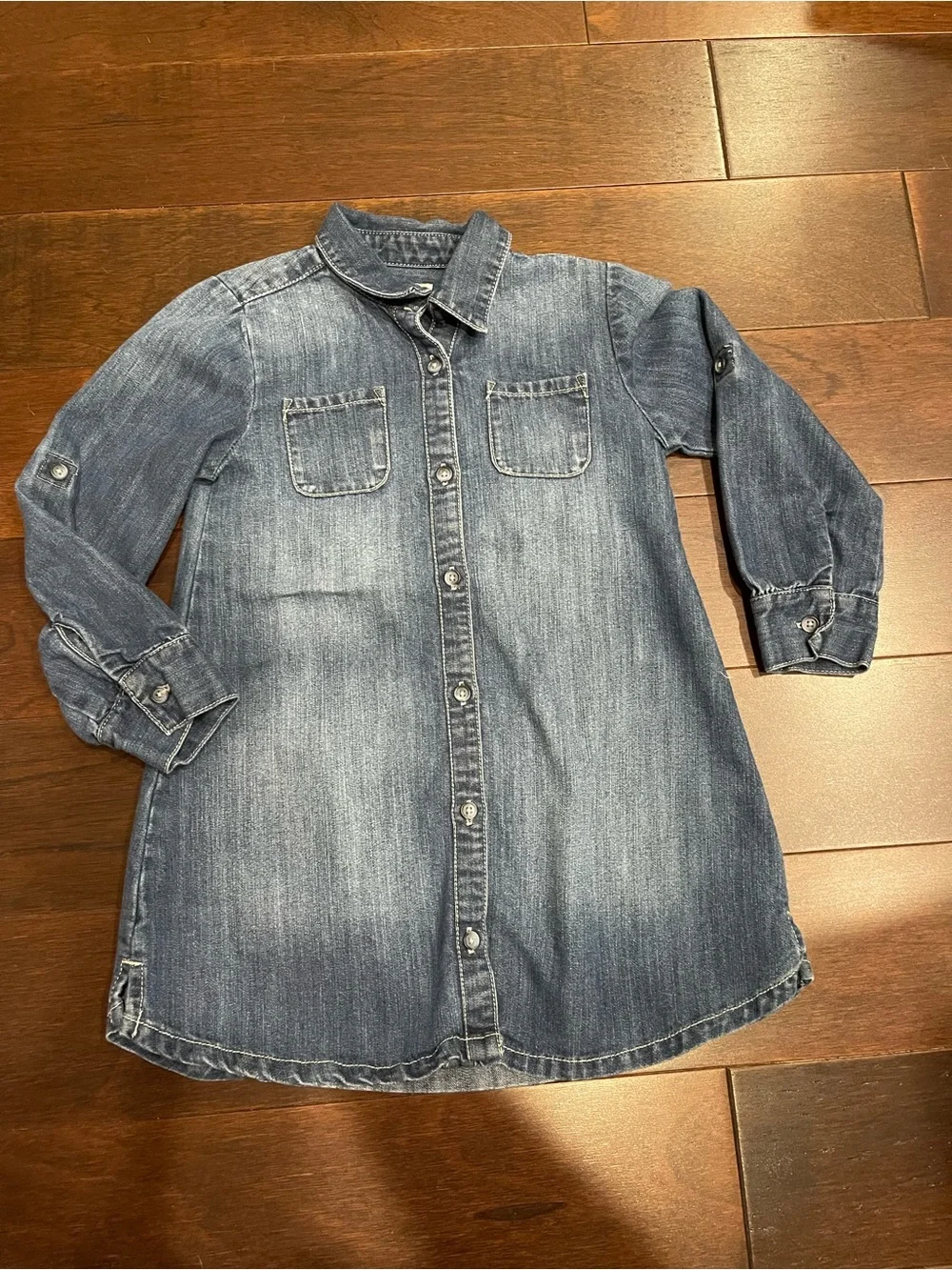 Old Navy Denim Shirt Dress - Blue